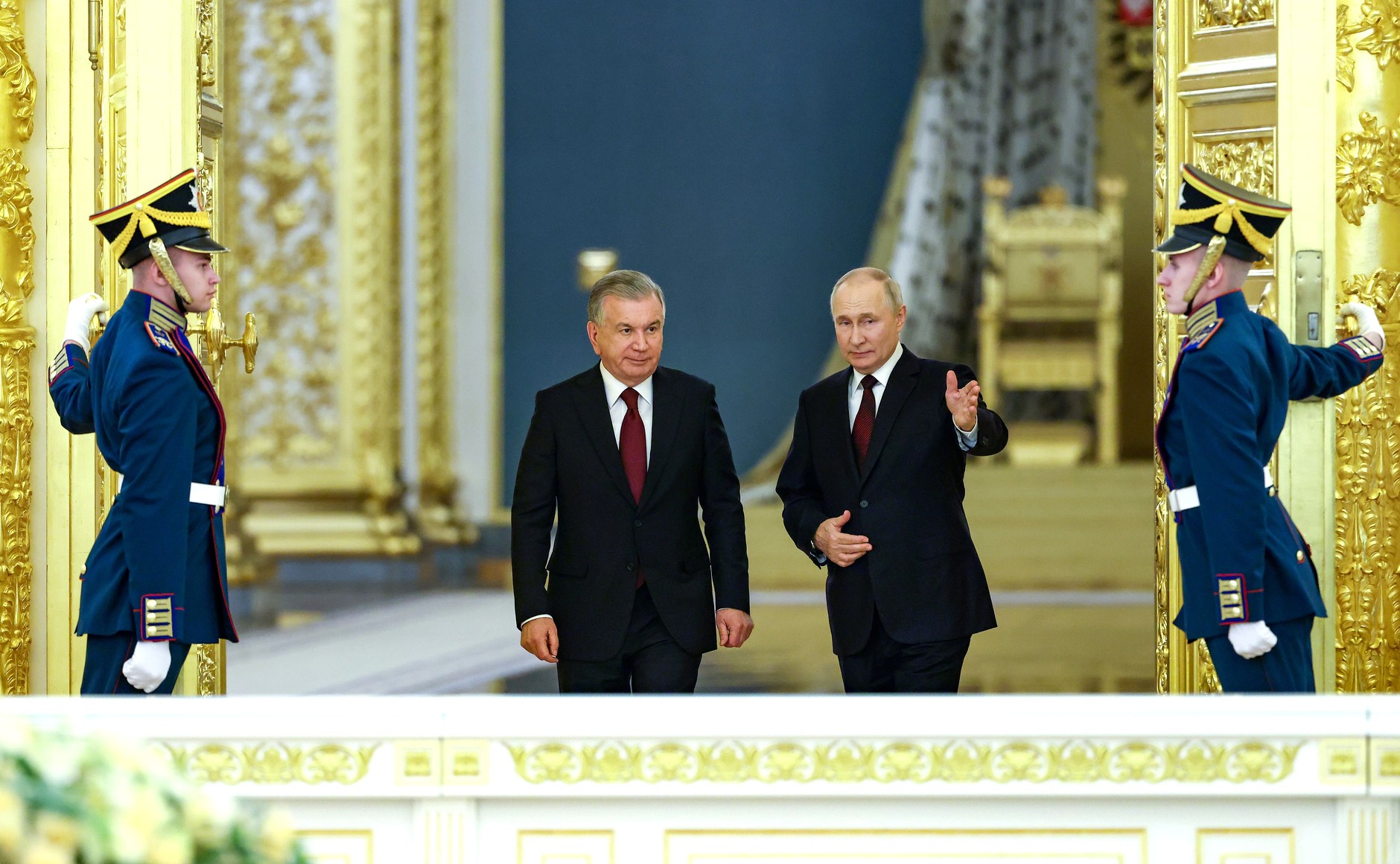 Визит президента Узбекистана Шавката Мирзиёева в г. Москву