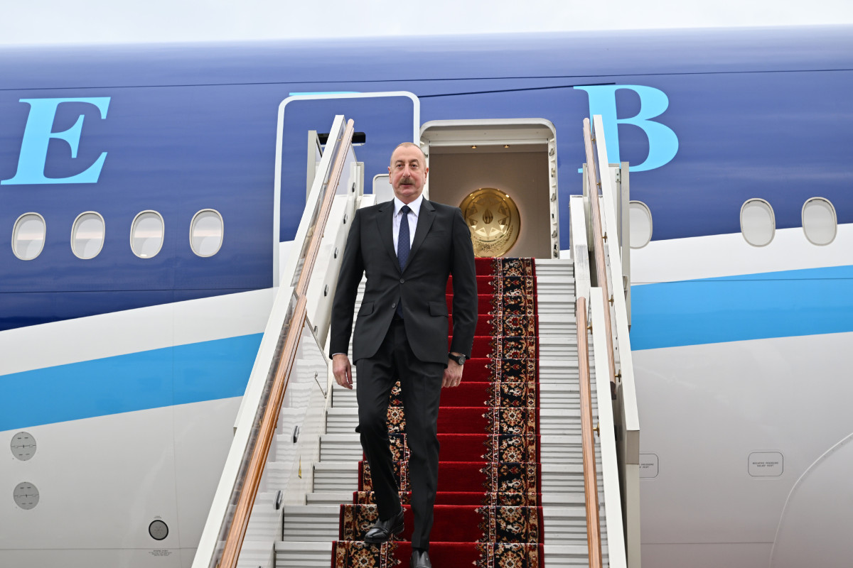 Визит президента Азербайджана Ильхама Алиева в Москву